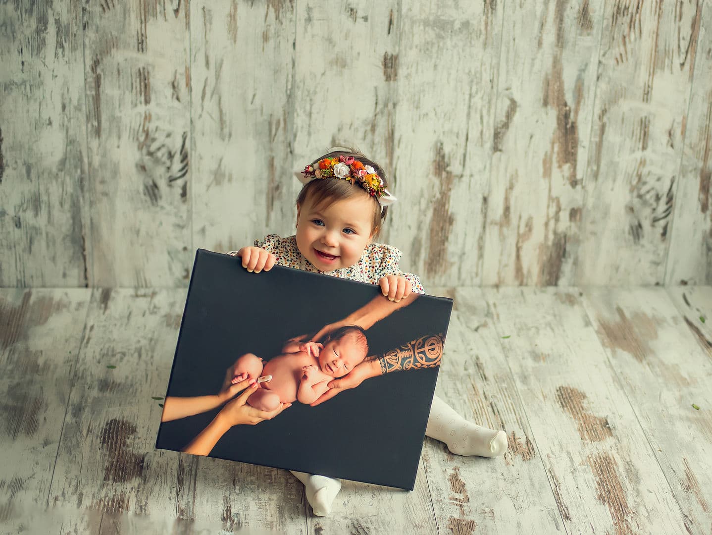 Beautiful sitter portrait with natural lighting