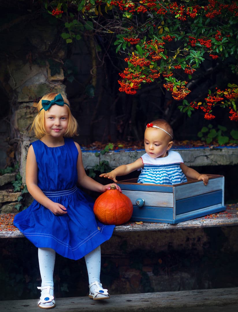 Sweet baby sitter session photography