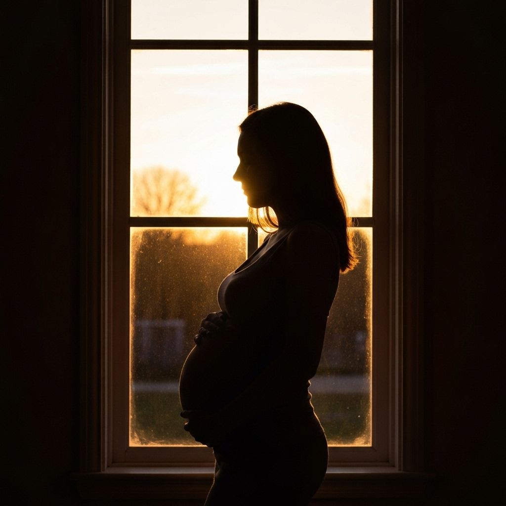 Maternity silhouette