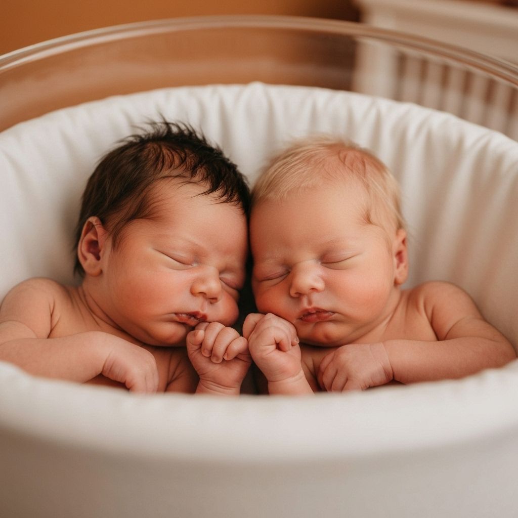 Newborn twins